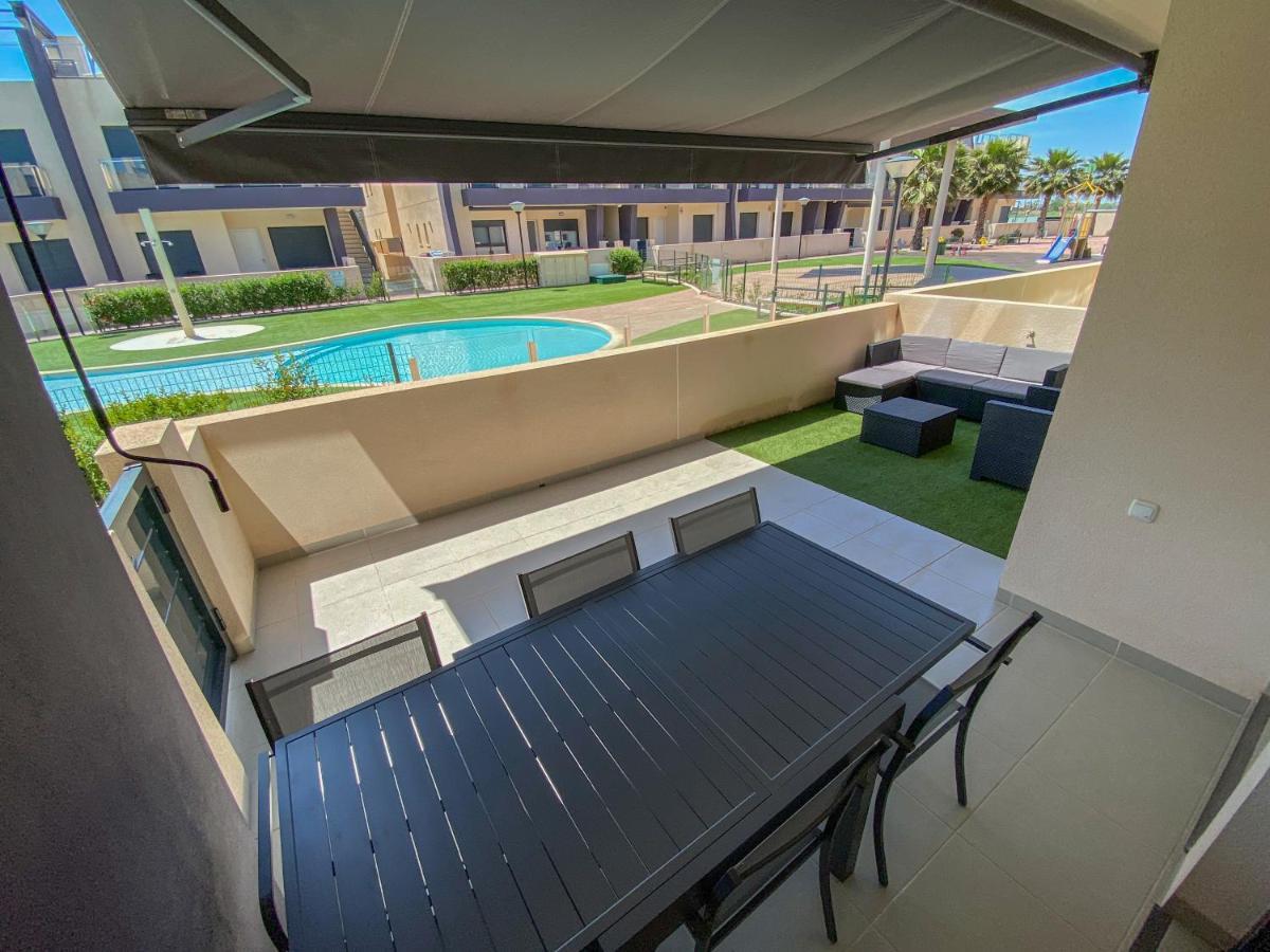 Ferienwohnung Higuericas 411 - Planta Baja - Vista Piscina - Cerca Playa Pilar de la Horadada Exterior foto